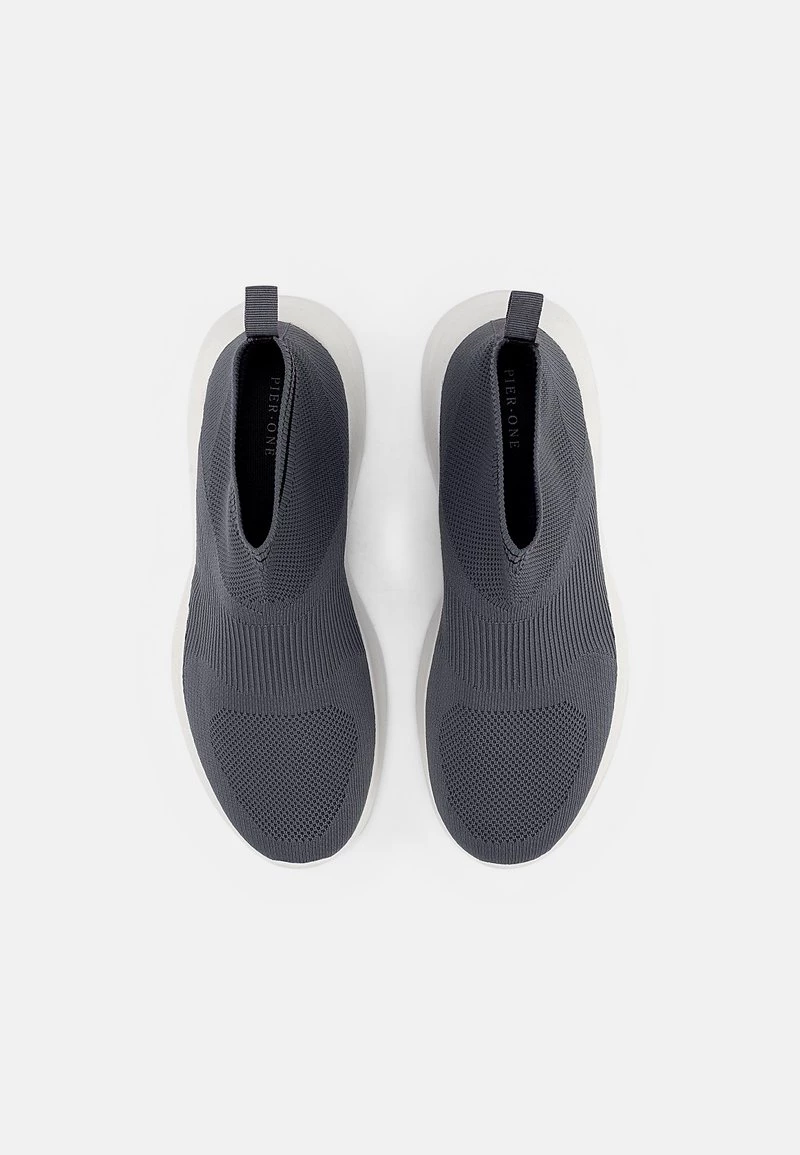 Pier One Hombre Zapatillas Altas - Grey 6 Pier One Hombre Zapatillas Altas - Grey - Imagen 4