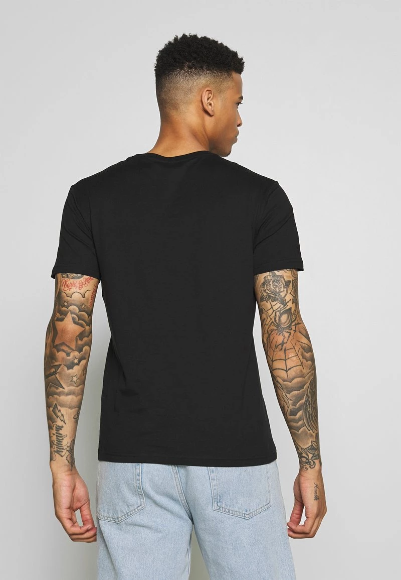 Pier One Hombre 3 PACK - Camiseta Básica - Black/ White 6 Pier One Hombre 3 PACK - Camiseta Básica - Black/ White - Imagen 4