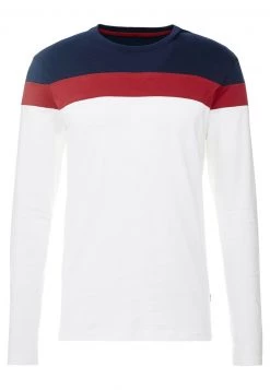 Pier One Hombre Camiseta De Manga Larga - Offwhite/dark Blue -Ofertas Pier One Tienda 63ae9e8cee0e4fb9a5cbf2e242232e72