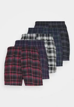 Pier One Hombre 5 PACK - Boxer - Black /dark Blue /dark Green