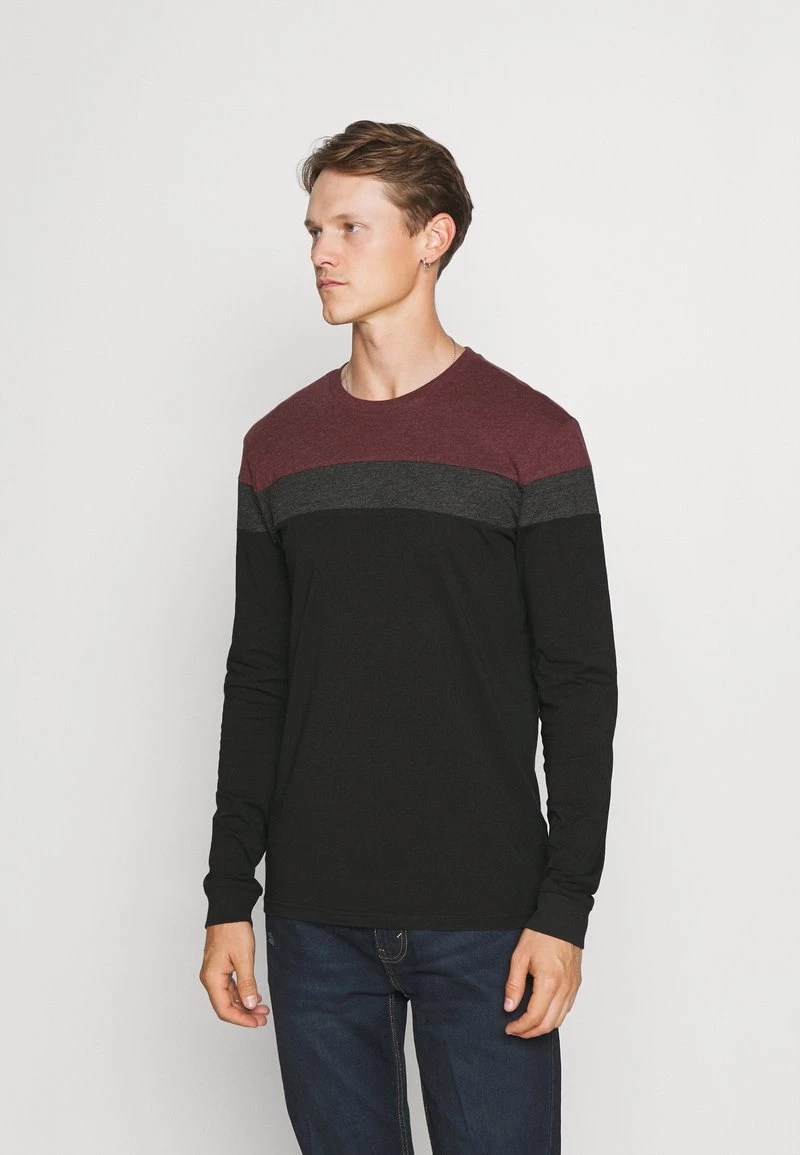 Pier One Hombre Camiseta De Manga Larga - Bordeaux/dark 3 Pier One Hombre Camiseta De Manga Larga - Bordeaux/dark