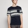 Pier One Hombre Camiseta Estampada - Dark Blue -Ofertas Pier One Tienda 6a1c6222c941432fb499302e53cef0c2