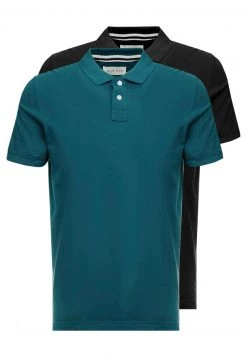 Pier One Hombre 2 PACK - Polo - Petrol/black -Ofertas Pier One Tienda 6a81d40f00cf49c7b1224c1fa409f937