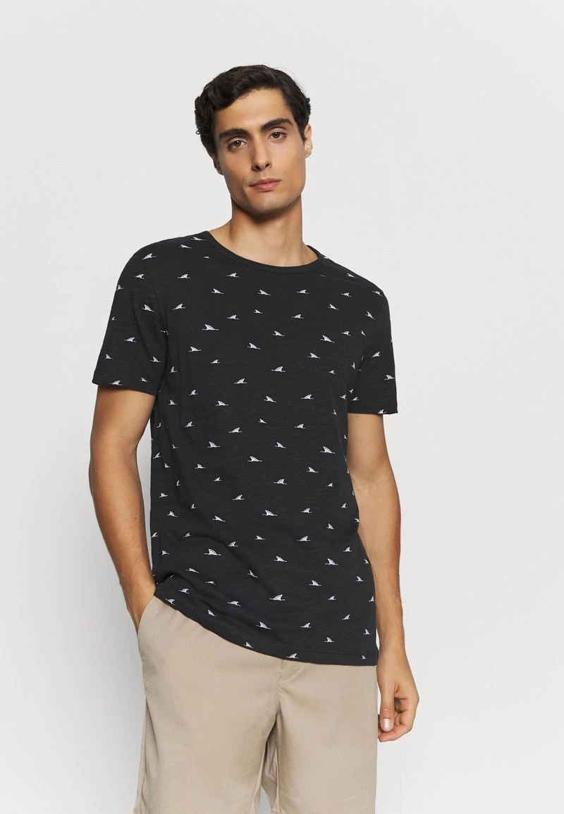 Pier One Hombre Camiseta Estampada - Black 3 Pier One Hombre Camiseta Estampada - Black