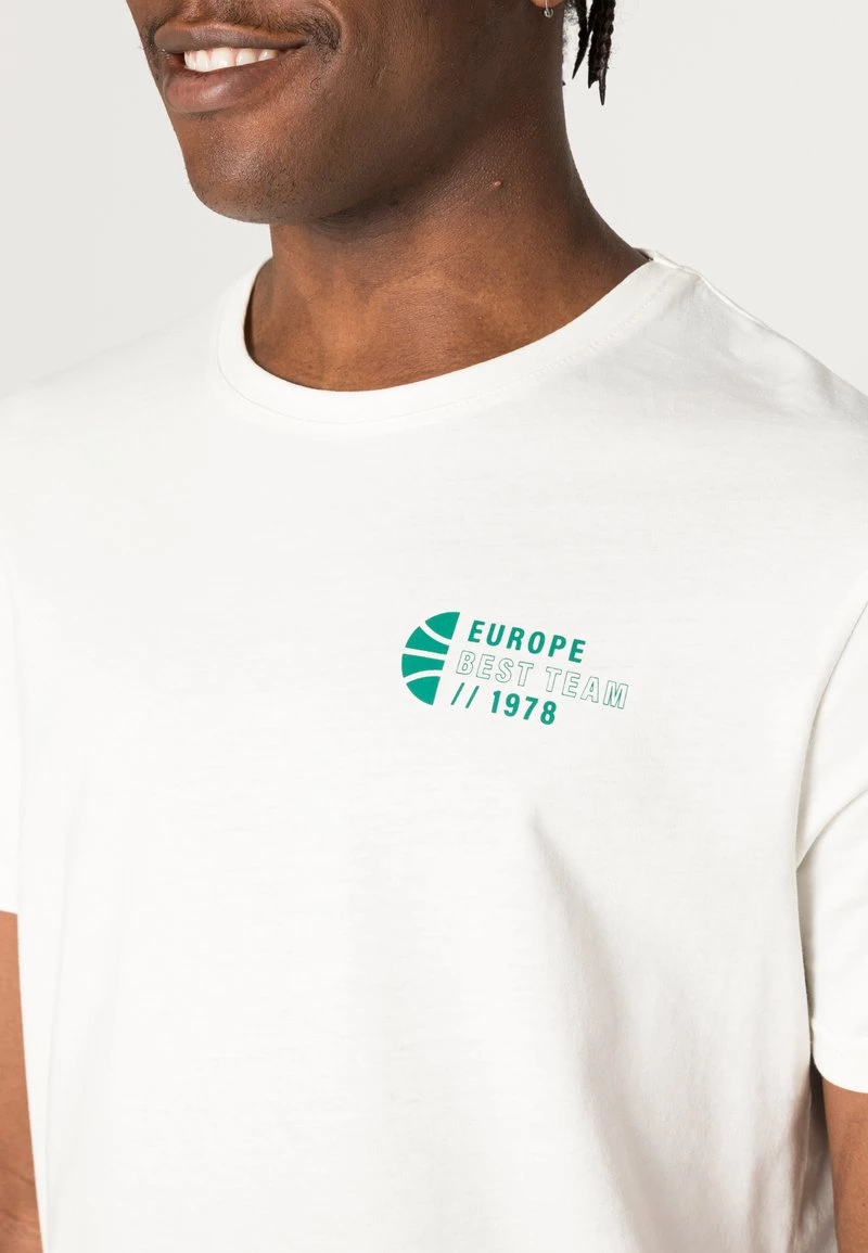 Pier One Hombre Camiseta Estampada - Off White 7 Pier One Hombre Camiseta Estampada - Off White - Imagen 5