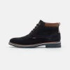 Pier One Hombre LEATHER - Botines Con Cordones - Dark Blue -Ofertas Pier One Tienda 6c71c0dd7b5b46df994ee1ae22ce3273