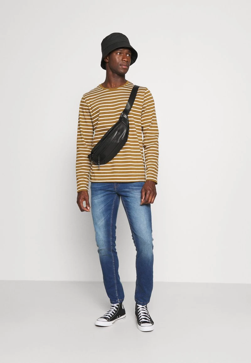 Pier One Vaqueros Slim Fit - Blue Denim, Hombre 4 Pier One Vaqueros Slim Fit - Blue Denim, Hombre - Imagen 2