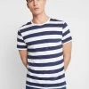 Pier One Hombre Camiseta Estampada - Dark Blue/white 2 Pier One Hombre Camiseta Estampada - Dark Blue/white -Ofertas Pier One Tienda 7321530a07b844b3b835fa112b3423ec