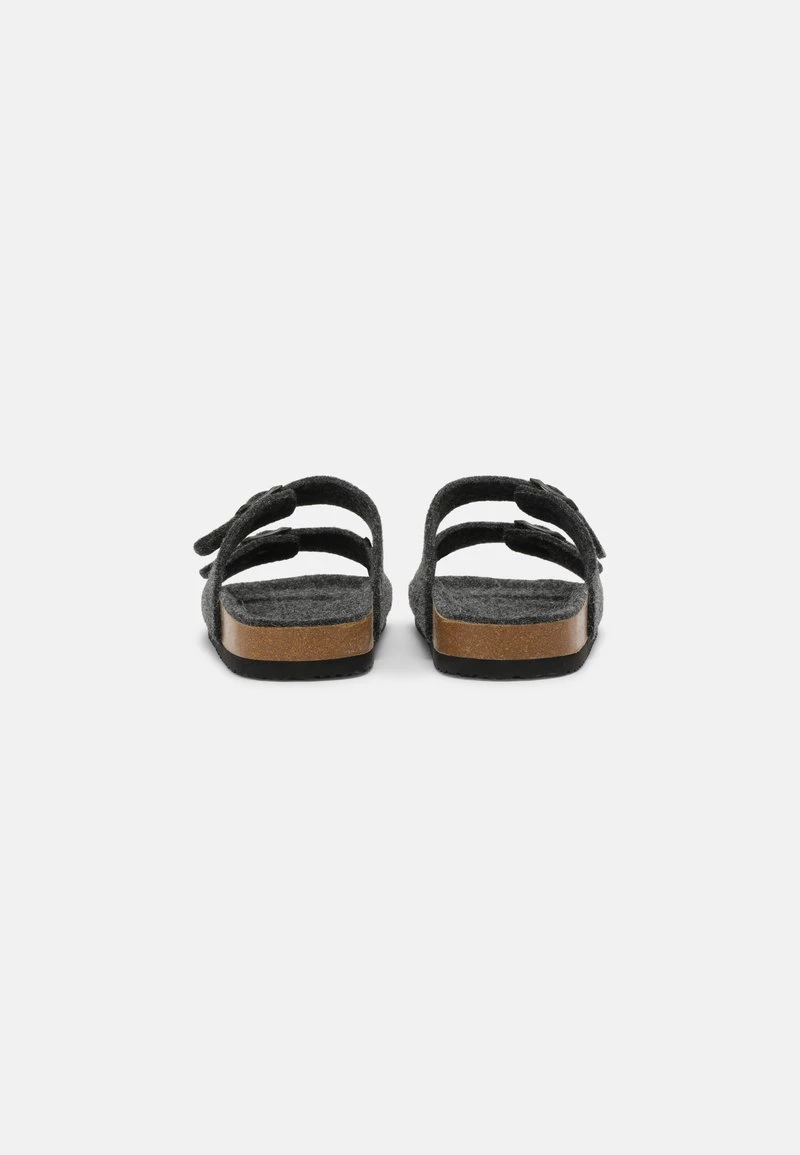 Pier One Unisexo UNISEX - Sandalias Planas - Dark Grey 5 Pier One Unisexo UNISEX - Sandalias Planas - Dark Grey - Imagen 3
