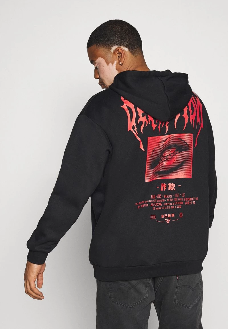 Pier One Hombre Jersey Con Capucha - Black 3 Pier One Hombre Jersey Con Capucha - Black