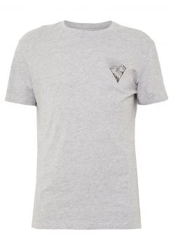 Pier One Hombre Camiseta Estampada - Mottled Grey -Ofertas Pier One Tienda 78308f94c26c4706a3c528657cbb5ade