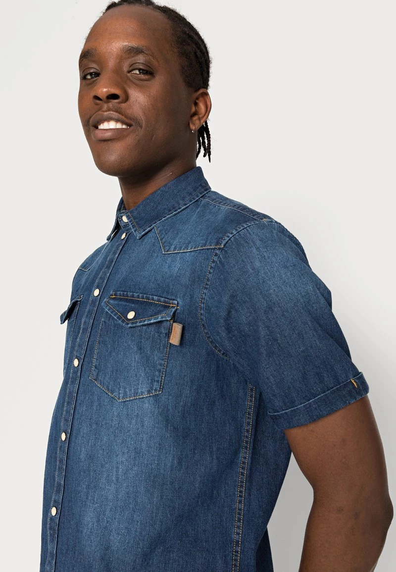 Pier One Hombre Camisa - Dark Blue 7 Pier One Hombre Camisa - Dark Blue - Imagen 5