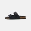 Pier One UNISEX - Sandalias Planas - Dark Blue, Unisexo -Ofertas Pier One Tienda 78cbce20dcc345a19dd7d2e5fb038dbe