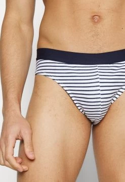 Pier One Hombre 3 PACK - Braguitas - Dark Blue/white -Ofertas Pier One Tienda 7a7e9eb4a2cf49edb2604fa8fa925d50
