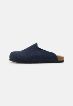 Pier One Unisexo UNISEX - Pantuflas - Dark Blue