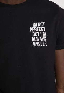 Pier One Hombre Camiseta Estampada - Black -Ofertas Pier One Tienda 7cc42131ef68442ba9df08d8be1df45d