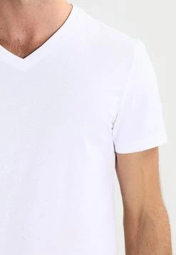 Pier One Hombre 2 PACK - Camiseta Básica - White -Ofertas Pier One Tienda 7e1a733a8ff94e0581d0d1042084de03
