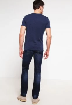 Pier One Hombre Camiseta Básica - Dark Blue Melange -Ofertas Pier One Tienda 7fa8ea8f790149b2bd2d4d062575b83b