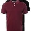 Pier One Hombre 2 PACK - Polo - Bordeaux/black -Ofertas Pier One Tienda 80c61fbab13d4f348c95aacb92cd3122