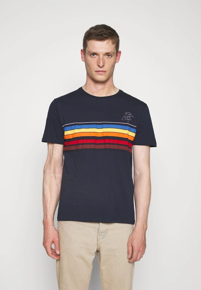 Pier One Hombre Camiseta Estampada - Dark Blue 3 Pier One Hombre Camiseta Estampada - Dark Blue
