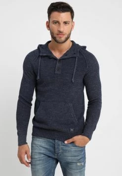 Pier One Jersey De Punto - Mottled Blue, Hombre