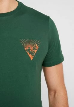 Pier One Hombre Camiseta Estampada - Dark Green -Ofertas Pier One Tienda 8247bb913ccd4b32b9ed3507e5c109e6