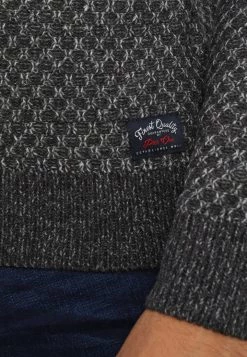 Pier One Hombre Jersey De Punto - Mottled Grey -Ofertas Pier One Tienda 82e9063090f248baab925422fe01468d