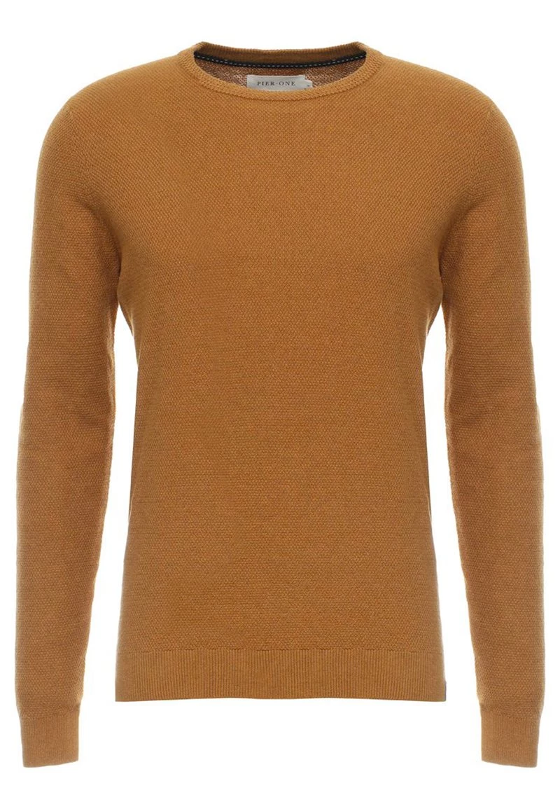 Pier One Hombre Jersey De Punto - Mottled Dark Yellow 7 Pier One Hombre Jersey De Punto - Mottled Dark Yellow - Imagen 5