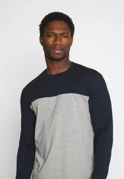 Pier One Camiseta De Manga Larga - Dark Blue, Hombre -Ofertas Pier One Tienda 855ebd08bf4a45ceb37f4811f735222b