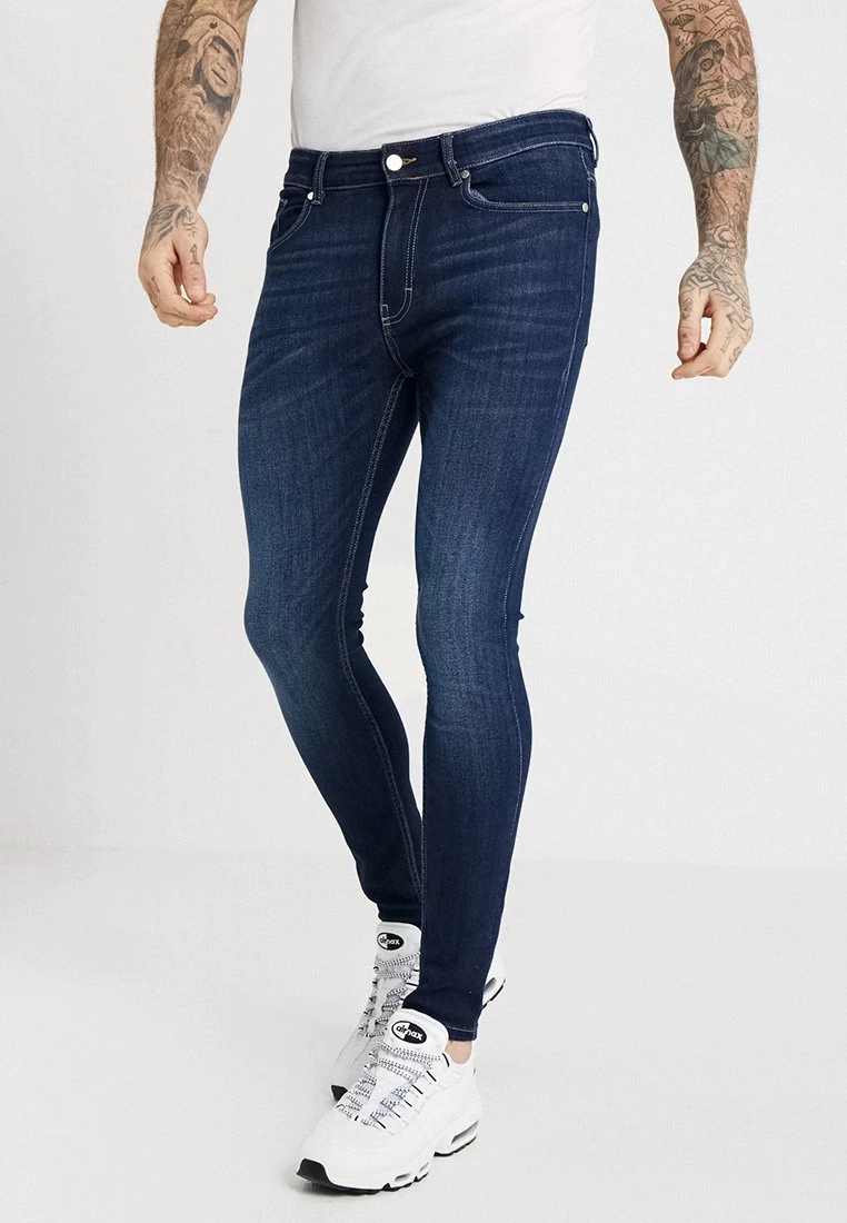 Pier One Hombre Vaqueros Pitillo - Dark-blue Denim 3 Pier One Hombre Vaqueros Pitillo - Dark-blue Denim