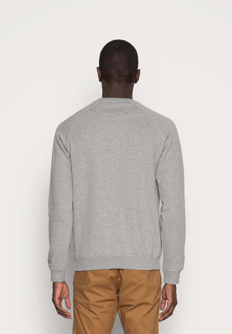 Pier One Hombre 2er Pack CREW NECK - Sudadera - Mottled Light Grey/black 6 Pier One Hombre 2er Pack CREW NECK - Sudadera - Mottled Light Grey/black - Imagen 4