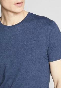 Pier One 3 PACK - Camiseta Básica - Black/white/blue, Hombre -Ofertas Pier One Tienda 878a6b632a3e4d79b61d9c486c38c510