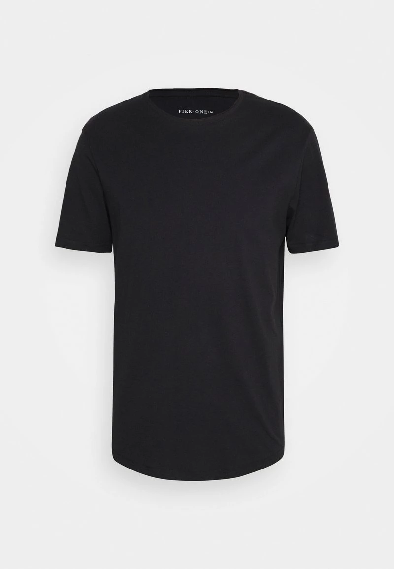 Pier One Hombre 2 PACK - Camiseta Básica - Black/khaki 5 Pier One Hombre 2 PACK - Camiseta Básica - Black/khaki - Imagen 3