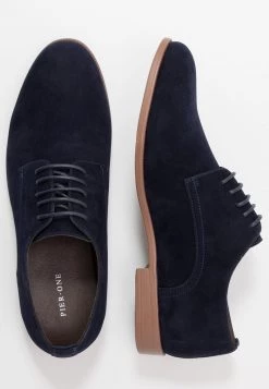 Pier One Zapatos Con Cordones - Dark Blue, Hombre -Ofertas Pier One Tienda 8bfe479538d848a2adb492aac5d0c2cb
