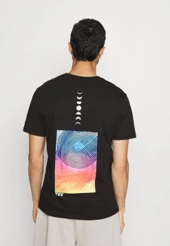 Pier One Camiseta Estampada - Black, Hombre -Ofertas Pier One Tienda 8e0b0b202ea24bd89e27b798846f7e81