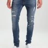 Pier One Hombre Vaqueros Pitillo - Dark Blue Denim -Ofertas Pier One Tienda 8e7c8d5856a546509b8a3c9cad265bee