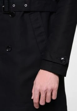 Pier One Hombre Gabardina - Black -Ofertas Pier One Tienda 8eac24d47e5d40c7ad36bc259332d145