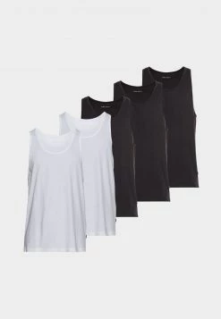 Pier One Hombre 5 PACK - Top - White / Black -Ofertas Pier One Tienda 8fe5c930b6304264be48f50cd8e416fe