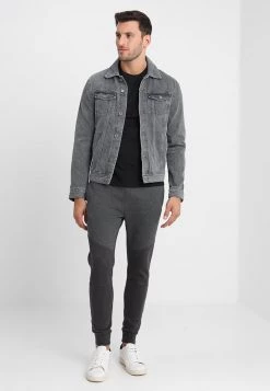 Pier One Hombre Pantalones Deportivos - Dark Grey -Ofertas Pier One Tienda 90b1ea4706ac4f9b89dd3df3cc24b787