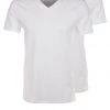 Pier One Hombre 2 PACK - Camiseta Básica - White 1 Pier One Hombre 2 PACK - Camiseta Básica - White -Ofertas Pier One Tienda 90cafece5651477aa6c7695a68f429a4