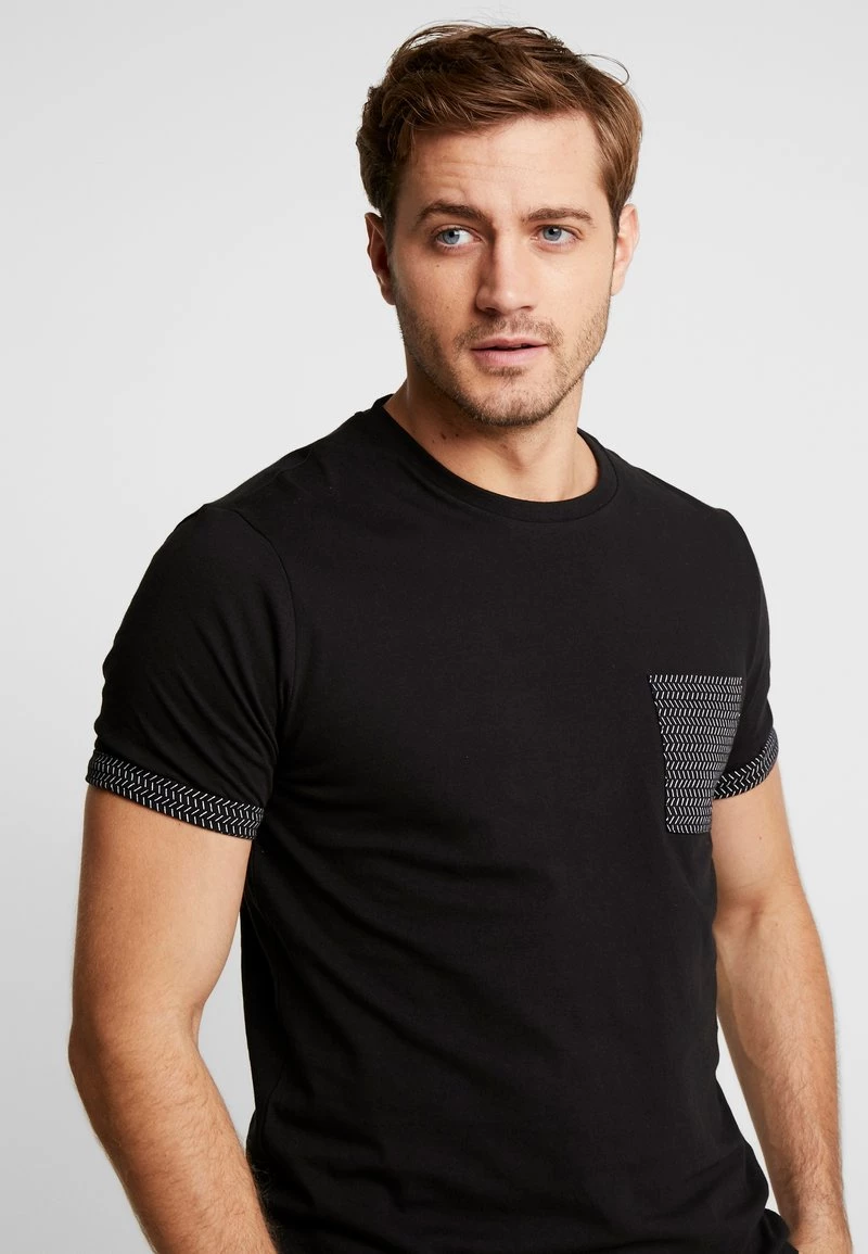 Pier One Hombre Camiseta Estampada - Black 6 Pier One Hombre Camiseta Estampada - Black - Imagen 4