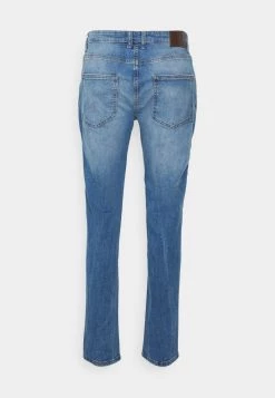Pier One Hombre DISTRESSED DENIM SLIM FIT - Vaqueros Slim Fit - Light Blue -Ofertas Pier One Tienda 9a01fd1d9fb64409892e2a9eb2f4523d