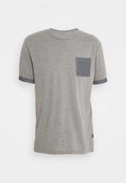 Pier One Camiseta Estampada - Mottled Grey, Hombre -Ofertas Pier One Tienda 9a35c5ff99f64e13a7482786d777b08c
