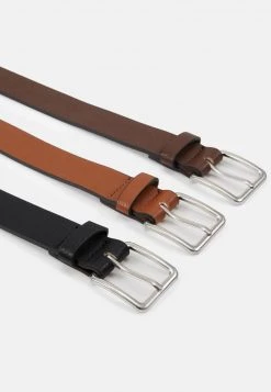 Pier One Hombre 3 PACK - Cinturón - Cognac/black/brown -Ofertas Pier One Tienda 9a9be1d54a5040d8a4e8e3ec83f96348