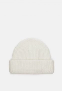 Pier One Unisexo SHORT MICRO BEANIE UNISEX - Gorro - Off-white