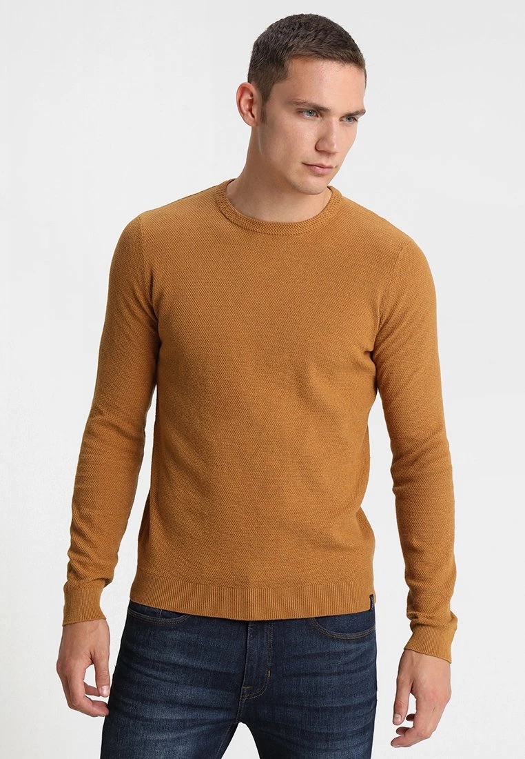 Pier One Hombre Jersey De Punto - Mottled Dark Yellow 3 Pier One Hombre Jersey De Punto - Mottled Dark Yellow