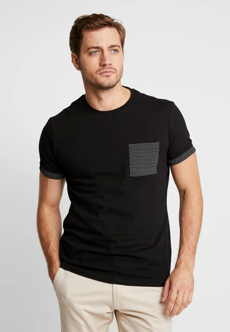 Pier One Hombre Camiseta Estampada - Black 3 Pier One Hombre Camiseta Estampada - Black