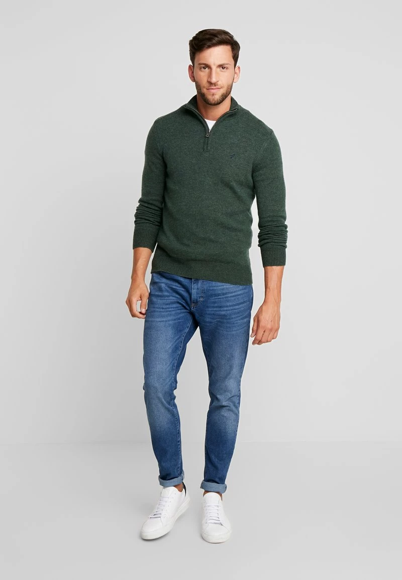 Pier One Hombre Jersey De Punto - Mottled Dark Green 4 Pier One Hombre Jersey De Punto - Mottled Dark Green - Imagen 2