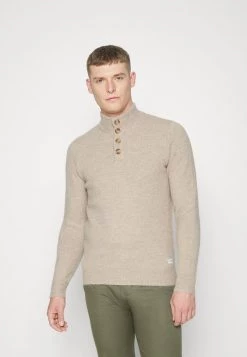 Pier One Jersey De Punto - Mottled Beige, Hombre