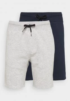 Pier One Hombre 2 PACK - Shorts - Mottled Light Grey/dark Blue 16 Pier One Hombre 2 PACK - Shorts - Mottled Light Grey/dark Blue -Ofertas Pier One Tienda a016a38a83ef43128acf5c1dc618e643